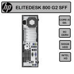مینی کیس اچ پی ELITEDESK 800/600 G2 (نسل شش)(i5-6TH/8GB/500GB)